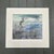 1970’s original impressionist heron at the beach watercolor painting. Signed. Painting itself measures 10.75x9 or 15x14...