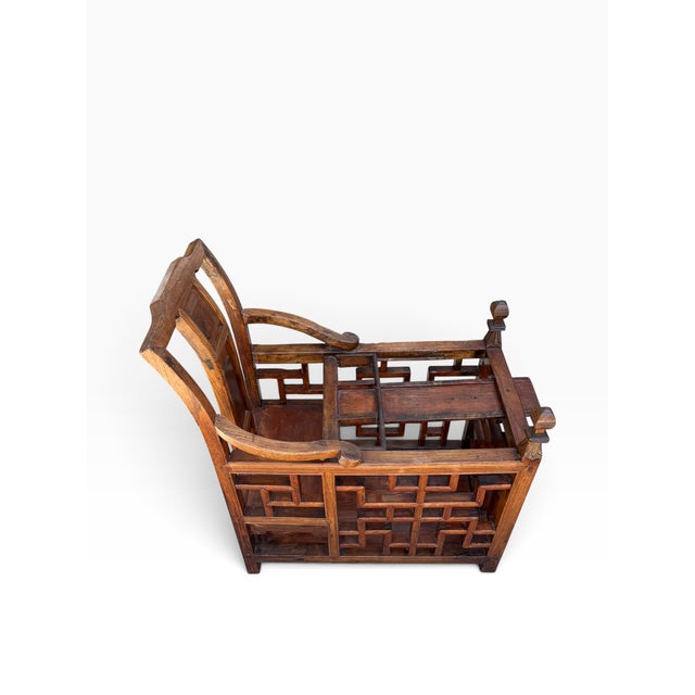 Wood Antique Chinese Ming Style Child’s Chair For Sale - Image 7 of 7