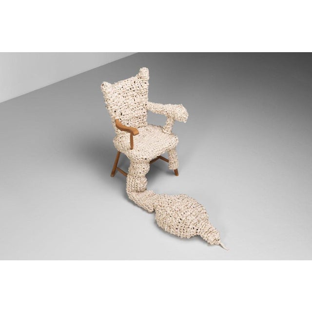 Set of Witness Chair and Ottoman by Jurgen Bey for Makkink, Netherlands, 2008 For Sale - Image 16 of 18