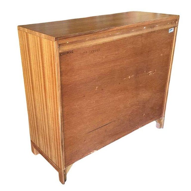 1950s Mid-Century 6057 Server Mahogany Sideboard Cabinet, John Keal for Brown Saltman For Sale - Image 5 of 13
