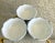 Circa 1960 Otaoiri Mercantile Co. Petite Scalloped Sometsuke -染付 (Blue & White) Bowls - Set of 3 For Sale - Image 9 of 13