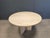 Beige Round Italian Travertine Dining Table 1970s For Sale - Image 8 of 13