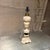 Hollywood Regency Hollywood Regency Hand-Carved Italian Alabaster or Marble Table Lamp For Sale - Image 3 of 12