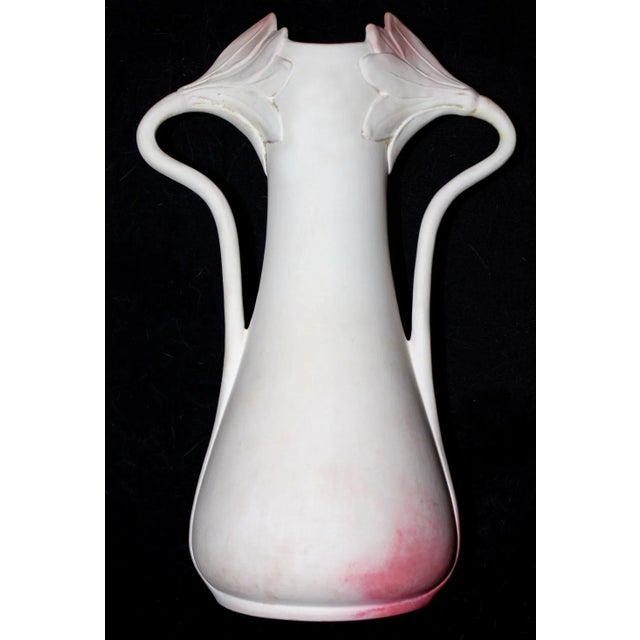1900 - 1909 1900s Art Nouveau Austria Flower Handle Vase For Sale - Image 5 of 5