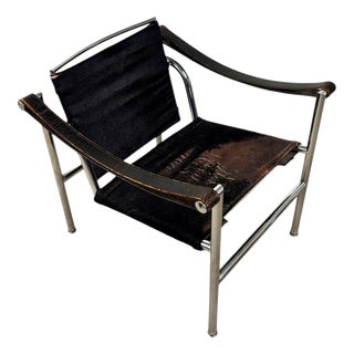 LC1 Armchair by Le Corbusier, Jeanneret, and Perriand for Cassina, Italy, 1960 For Sale