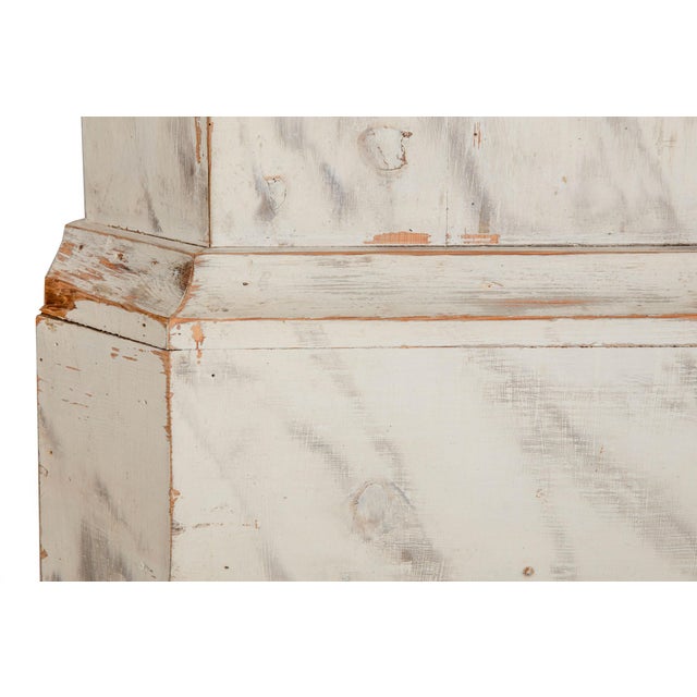 Pair of Faux-Marble Painted Pine Columns, Early 20th Century For Sale - Image 9 of 17