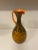 Mid 20th Century Vintage Italian Orange Tortoise Shell Cased Glass Pitcher For Sale - Image 5 of 5