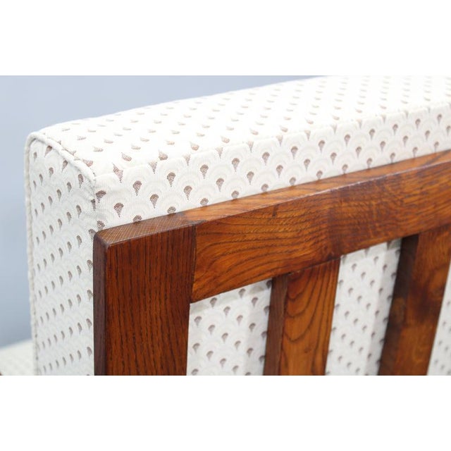 Vintage Art Deco Lounge Chairs in Walnut and Oak, 1930s, Set of 2 For Sale - Image 15 of 18