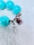 1950s Crown Trifari Turquoise Cabochon Necklace and Convertible Brooch Pendant Set For Sale - Image 10 of 10
