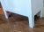 Farmhouse 2 Piece Slender Farmhouse Cabinet and Shelving With Neoclassical Lines For Sale - Image 3 of 6