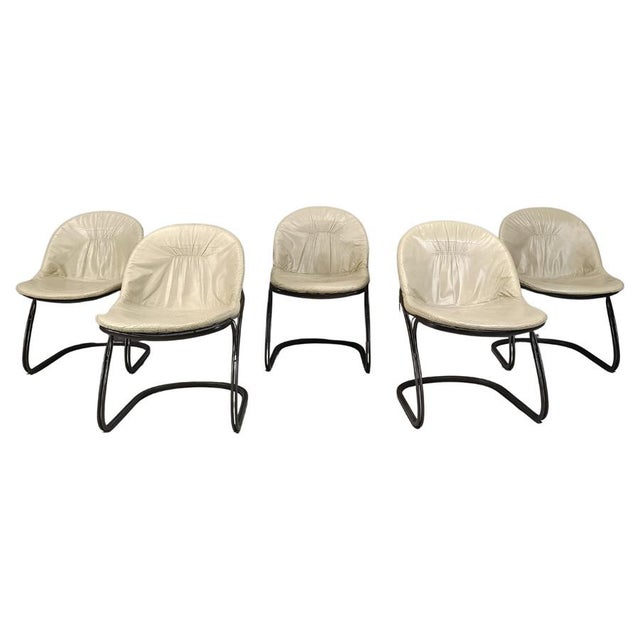 Pascale Dining Chairs by Gastone Rinaldi, 1970s, Set of 5 For Sale - Image 12 of 12