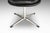 Mid-Century Modern High-Stance Office Chair in Chrome and Vinyl After Charles Pollock, Usa, C. 1960's For Sale - Image 9 of 18