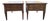 Pair End Tables/Nightstands For Sale