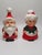 Lefton Mid C Lefton Mr and Mrs Santa Claus Christmas Salt Pepper Shaker For Sale - Image 4 of 7