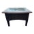Gloster Wicker & Glass Side Table For Sale