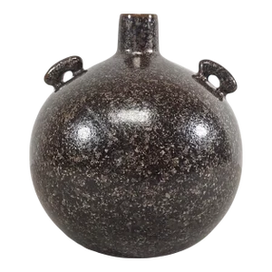 Vintage Toyo Japan Crystalline Glaze Ceramic Vase