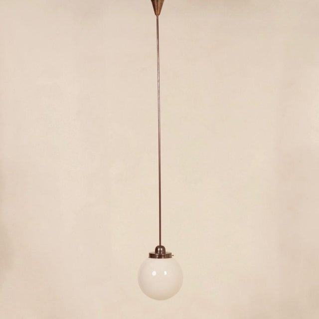 Giso Pendant by W.H. Gispen for Gispen, 1930s For Sale - Image 6 of 14