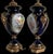 Antique Sevres Style Bronze Ormolu Têtes De Satyres Cobalt Blue Porcelain Table Lamp For Sale - Image 12 of 18
