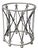 Hooker Furniture Sanctuary Pirouette Two-Tone Flower Metal Dining Table Base For Sale