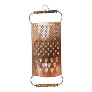 Curtis Jere Oversized Cheese Grater Wall Sculpture For Sale