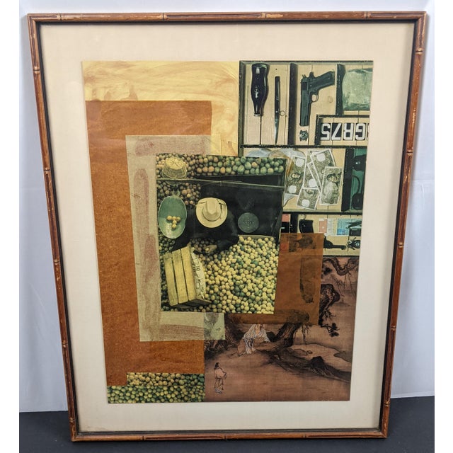 Attributed to Norma Spitzbart | Mid-Century Modern Mixed-Media Collage | Nyu & American University Provenance | C. 1965–1968 For Sale - Image 11 of 17
