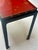 Stephen Cannell Estate: 1950s Chinese Red Lacquer Chinoiserie Accent Table For Sale - Image 4 of 9