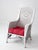 Shabby Chic Antique White Wicker Porch Chair For Sale - Image 3 of 18