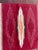 Workaday Handmade Vintage Chimayo Burgundy Red Wool Runner Weaving For Sale - Image 4 of 4