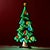 Celebrate the season with this stunning 47-inch Holiday Tree with Ornament LED Ekkolight. Crafted from durable acrylic,...