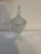 Transparent Vintage Lead Crystal Candy Dish and Lid " Rose Collection" For Sale - Image 8 of 8