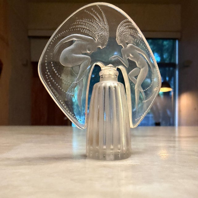 Lalique Ondines Perfume Bottle, Designed by Marie-Claude Lalique For Sale - Image 14 of 18
