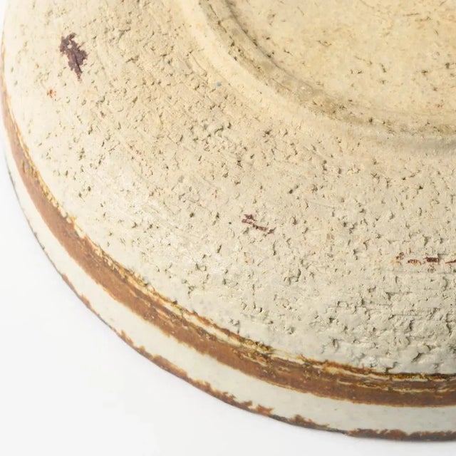 Danish Modern Pottery Bowl from Axella, 1970s For Sale - Image 6 of 10