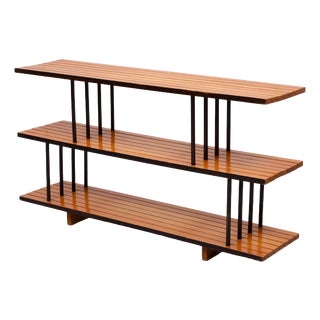 Handmade Slats Shelving System from Stokke, Holland, 1960s For Sale