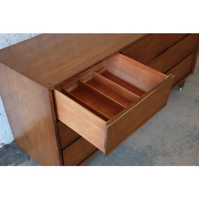 Red Lion Mid-Century Walnut Dresser | Chairish