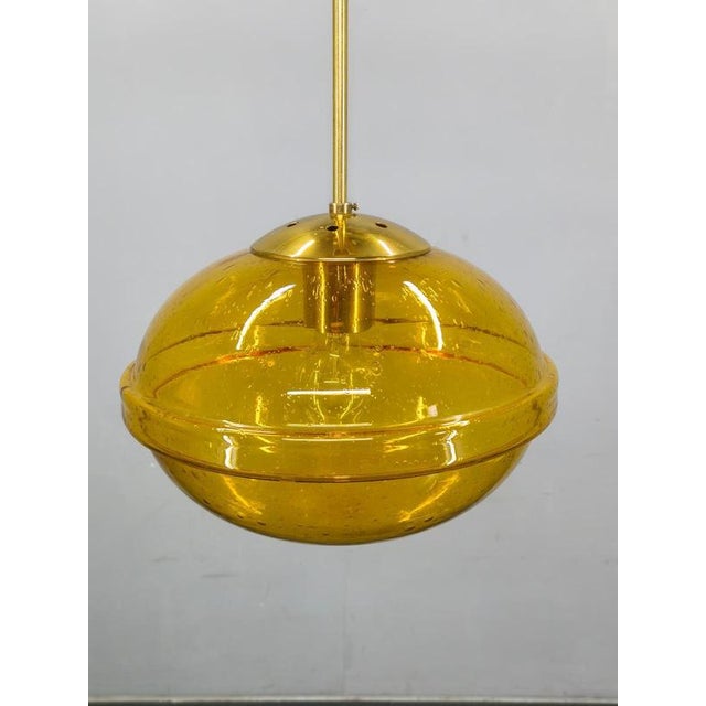 Space Age Ufo Pendant Lamp from Kamenický Šenov, Former Czechoslovakia, 1970s For Sale - Image 10 of 15