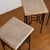 Iron and Stone Side Table For Sale - Image 3 of 5