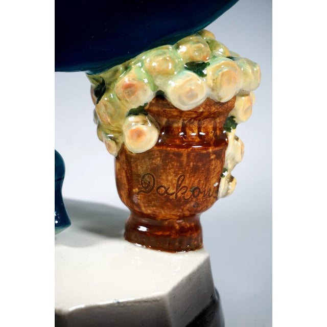 Large Art Deco Lilian Harvey in Spanish Dance Figurine by Stephan Dakon for Goldscheider, 1927 For Sale - Image 10 of 13