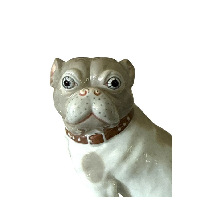 Mid-Century Modern Vintage Seymour Mann Museo Bulldog or Pug Figure For Sale - Image 3 of 7