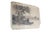 Late 19th century etching titled "Eagles Cove - Budd's Lake NJ" by Ernest C. Rost. Landscape of the cove featuring a...