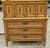Tan Mid 20th Century White Furniture Italian Tuscan Style Fruitwood Chest and Chest of Drawers For Sale - Image 8 of 13