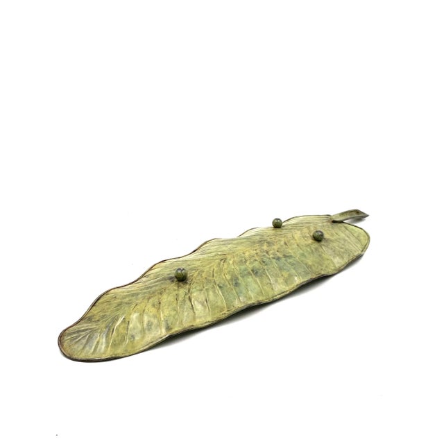 Leaf Shaped Centerpiece, France 1970s For Sale - Image 10 of 13