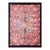 1930s Pink Rose Floral Antique Chinese Art Deco Rug 9'x 11' 8" Handknotted Wool Carpet For Sale