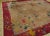 1920s Tan Ecru Floral Antique Chinese Art Deco Rug 8'8' 'X 11'6'' Knotted Wool Carpet For Sale In New York - Image 6 of 9