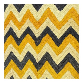 Early 20th Century Kuba Shoowa Square 24x20 Inch For Sale