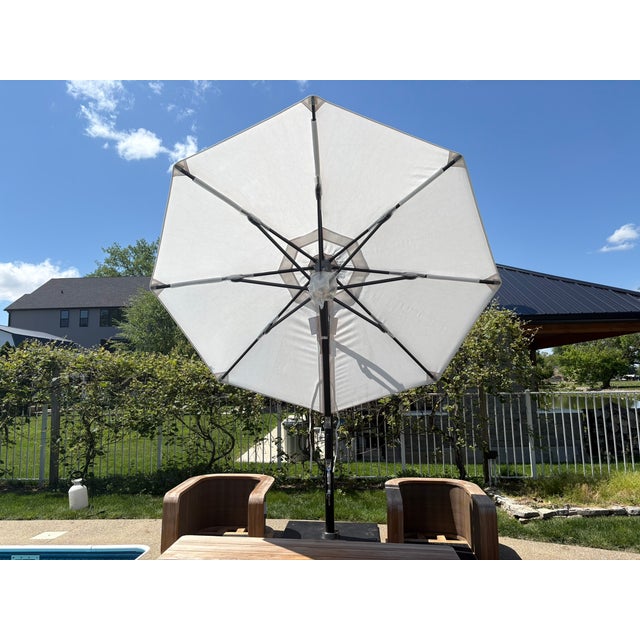Tuuci® Ocean Master Max Cantilever Umbrella With Tilt – 9' Octagonal For Sale - Image 15 of 18