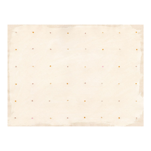Cream and Pastel Dots Neutral Abstract Art Print, 18 X 24 Unframed Print