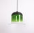1970s Large Green White Glass Pendant Light from Peill and Putzler, Germany, 1970s For Sale - Image 5 of 12