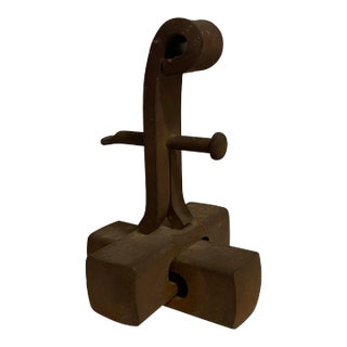 Franz Eggenschwiller (1930-2000), Postmodern Abstract Steel Sculpture, Dated For Sale