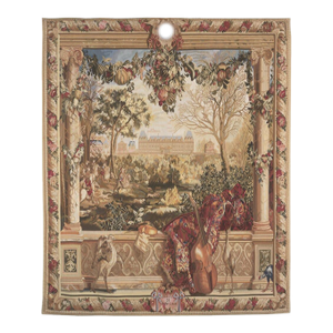Palais De Monceaux Handwoven Tapestry - 238 X 198 Cm (7'10" X 6'6") - Requires Rod Size 5