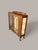 English Art Deco Display Cabinet in Figured Walnut, 1930 For Sale - Image 4 of 11
